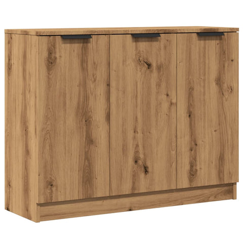 vidaXL Sideboard Artisan-Eiche 90,5x30x70 cm Holzwerkstoff