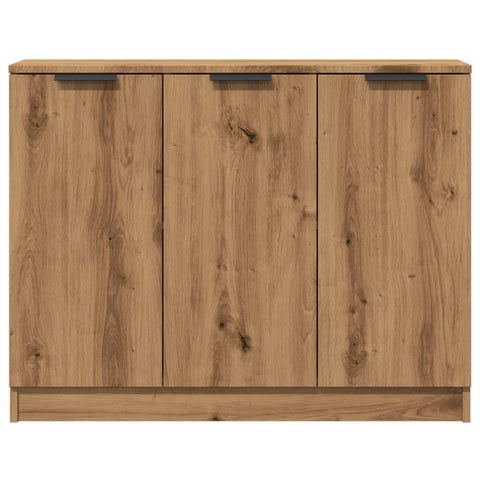 vidaXL Sideboard Artisan-Eiche 90,5x30x70 cm Holzwerkstoff