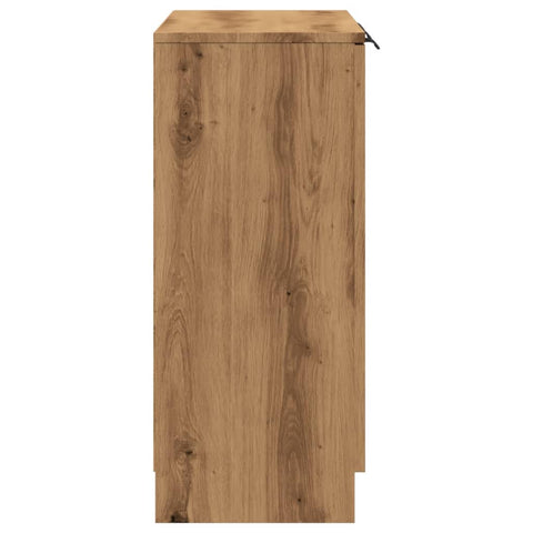 vidaXL Sideboard Artisan-Eiche 90,5x30x70 cm Holzwerkstoff