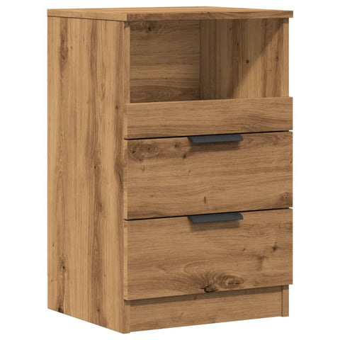 vidaXL Nachttisch Artisan-Eiche 40x36x65 cm Holzwerkstoff