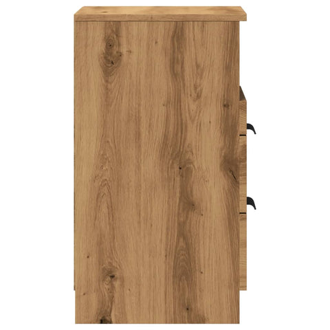 vidaXL Nachttisch Artisan-Eiche 40x36x65 cm Holzwerkstoff