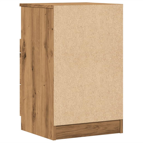 vidaXL Nachttisch Artisan-Eiche 40x36x65 cm Holzwerkstoff