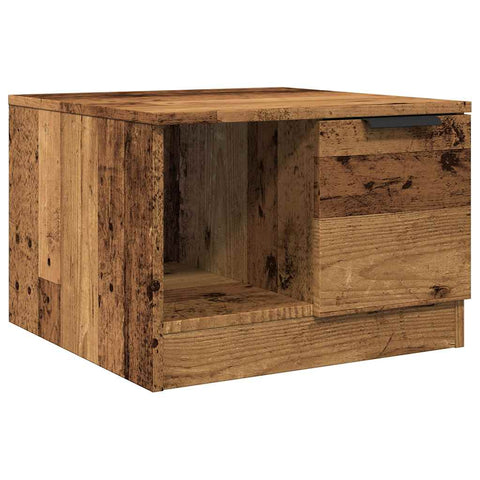 vidaXL Couchtisch Altholz-Optik 50x50x36 cm Holzwerkstoff