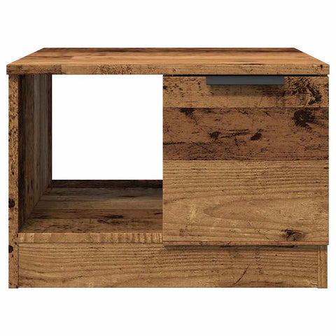 vidaXL Couchtisch Altholz-Optik 50x50x36 cm Holzwerkstoff