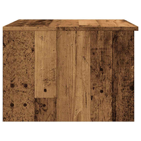 vidaXL Couchtisch Altholz-Optik 50x50x36 cm Holzwerkstoff