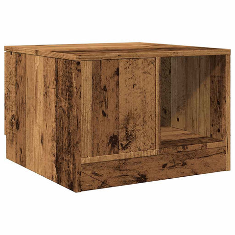 vidaXL Couchtisch Altholz-Optik 50x50x36 cm Holzwerkstoff