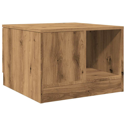 vidaXL Couchtisch Artisan-Eiche 50x50x36 cm Holzwerkstoff