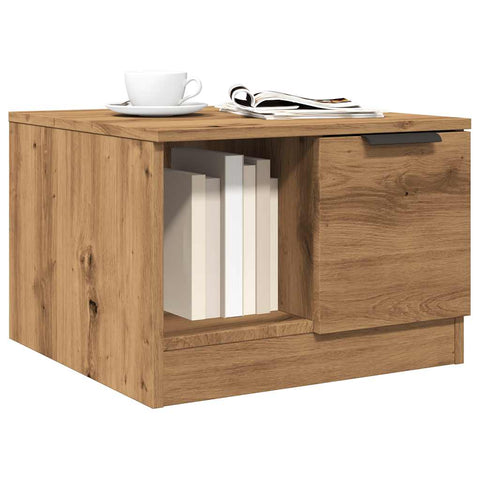 vidaXL Couchtisch Artisan-Eiche 50x50x36 cm Holzwerkstoff