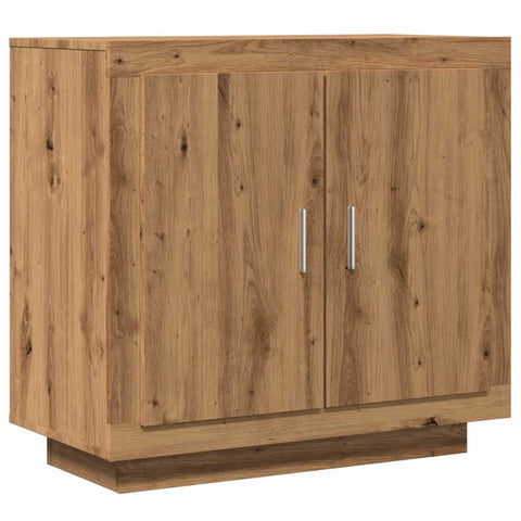 vidaXL Sideboard Artisan-Eiche 80x40x75 cm Holzwerkstoff