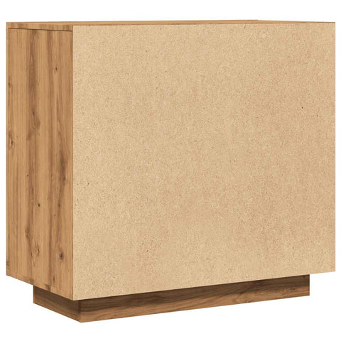 vidaXL Sideboard Artisan-Eiche 80x40x75 cm Holzwerkstoff