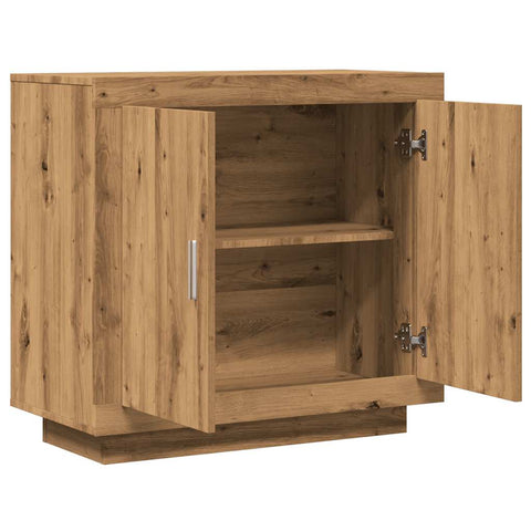 vidaXL Sideboard Artisan-Eiche 80x40x75 cm Holzwerkstoff