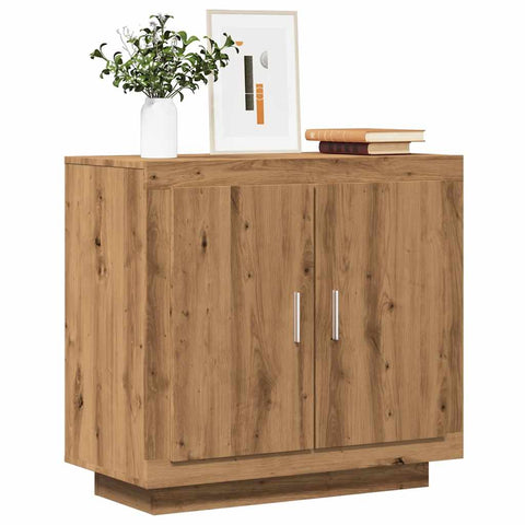 vidaXL Sideboard Artisan-Eiche 80x40x75 cm Holzwerkstoff