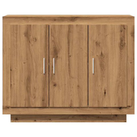 vidaXL Sideboard Artisan-Eiche 92x35x75 cm Holzwerkstoff