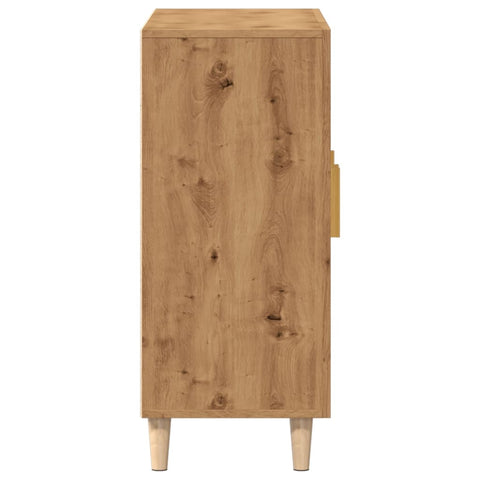 vidaXL Sideboard Artisan-Eiche 90x34x80 cm Holzwerkstoff