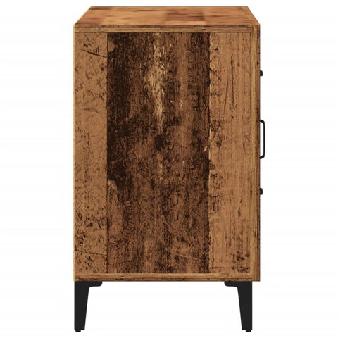 vidaXL Sideboard Altholz-Optik 100x36x60 cm Holzwerkstoff