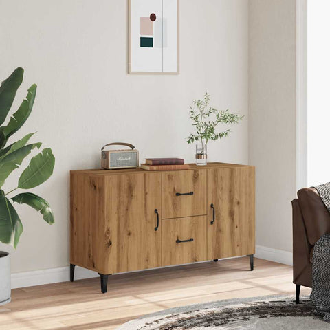 vidaXL Sideboard Artisan-Eiche 100x36x60 cm Holzwerkstoff