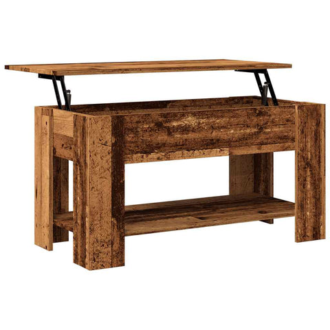 vidaXL Couchtisch Altholz-Optik 101x49x52 cm Holzwerkstoff