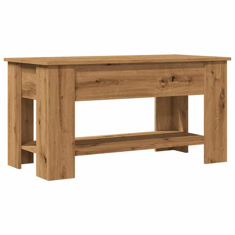 vidaXL Couchtisch Artisan-Eiche 101x49x52 cm Holzwerkstoff