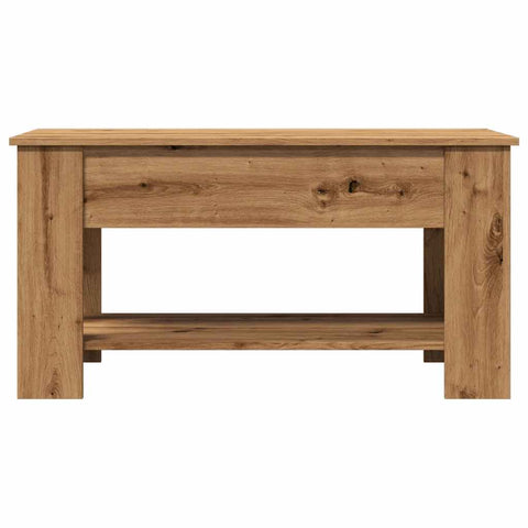 vidaXL Couchtisch Artisan-Eiche 101x49x52 cm Holzwerkstoff