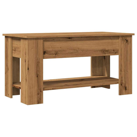 vidaXL Couchtisch Artisan-Eiche 101x49x52 cm Holzwerkstoff