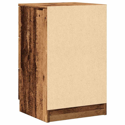 vidaXL Nachttisch Altholz-Optik 40x36x65 cm Holzwerkstoff