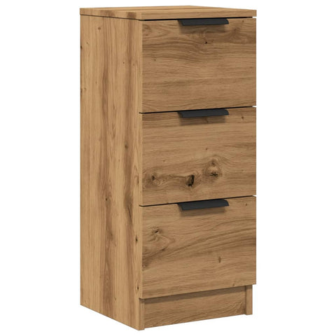 vidaXL Sideboard Artisan-Eiche 30x30x70 cm Holzwerkstoff