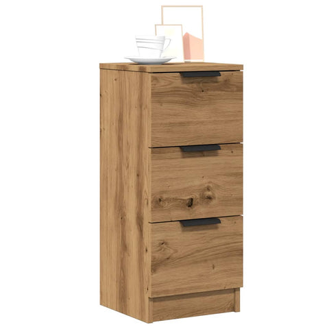 vidaXL Sideboard Artisan-Eiche 30x30x70 cm Holzwerkstoff