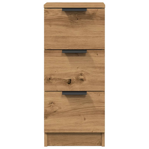 vidaXL Sideboard Artisan-Eiche 30x30x70 cm Holzwerkstoff