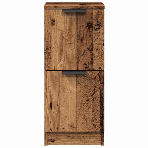 vidaXL Sideboard Altholz-Optik 30x30x70 cm Holzwerkstoff