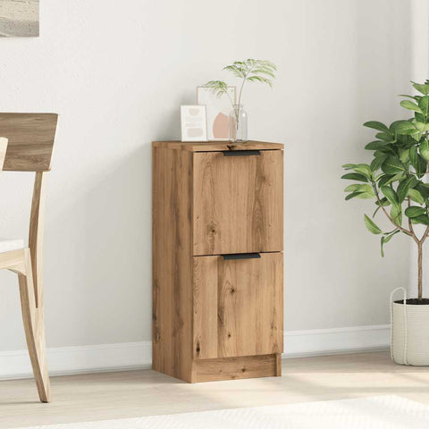 vidaXL Sideboard Artisan-Eiche 30x30x70 cm Holzwerkstoff