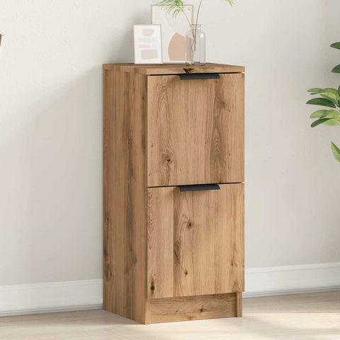 vidaXL Sideboard Artisan-Eiche 30x30x70 cm Holzwerkstoff