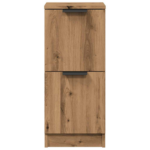 vidaXL Sideboard Artisan-Eiche 30x30x70 cm Holzwerkstoff