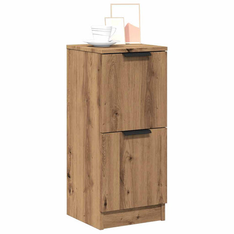 vidaXL Sideboard Artisan-Eiche 30x30x70 cm Holzwerkstoff