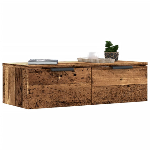 vidaXL Wandschrank Artisan-Eiche 68x30x20 cm Holzwerkstoff