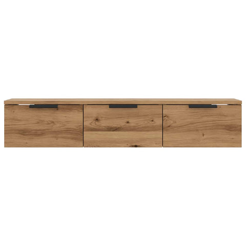 vidaXL Wandschrank Artisan-Eiche 102x30x20 cm Holzwerkstoff