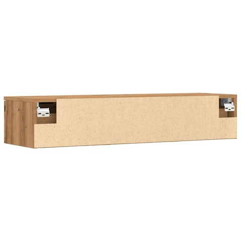 vidaXL Wandschrank Artisan-Eiche 102x30x20 cm Holzwerkstoff