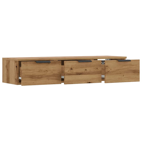 vidaXL Wandschrank Artisan-Eiche 102x30x20 cm Holzwerkstoff