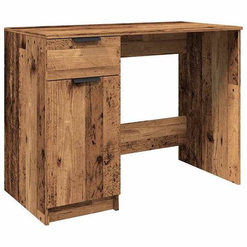 vidaXL Schreibtisch Altholz-Optik 100x50x75 cm Holzwerkstoff