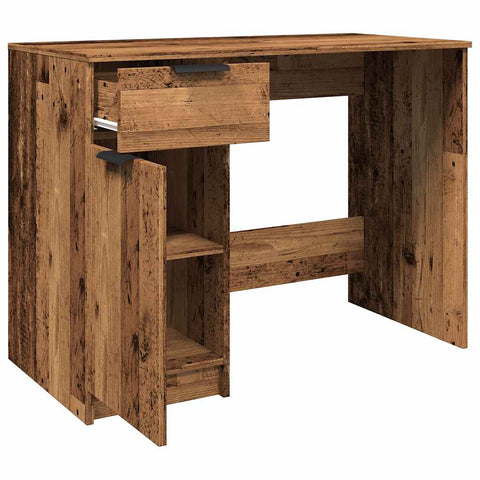 vidaXL Schreibtisch Altholz-Optik 100x50x75 cm Holzwerkstoff