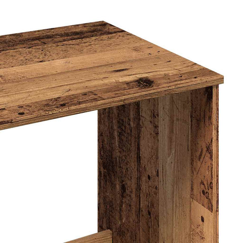 vidaXL Schreibtisch Altholz-Optik 100x50x75 cm Holzwerkstoff