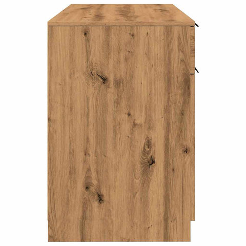 vidaXL Schreibtisch Artisan-Eiche 100x50x75 cm Holzwerkstoff