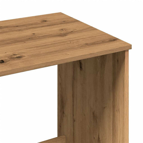 vidaXL Schreibtisch Artisan-Eiche 100x50x75 cm Holzwerkstoff