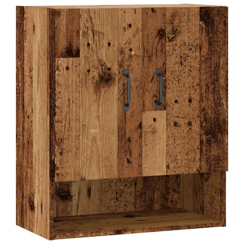 vidaXL Wandschrank Altholz-Optik 60x31x70 cm Holzwerkstoff