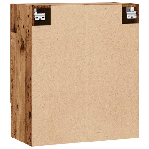 vidaXL Wandschrank Altholz-Optik 60x31x70 cm Holzwerkstoff