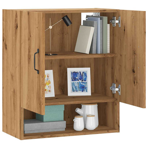 vidaXL Wandschrank Artisan-Eiche 60x31x70 cm Holzwerkstoff