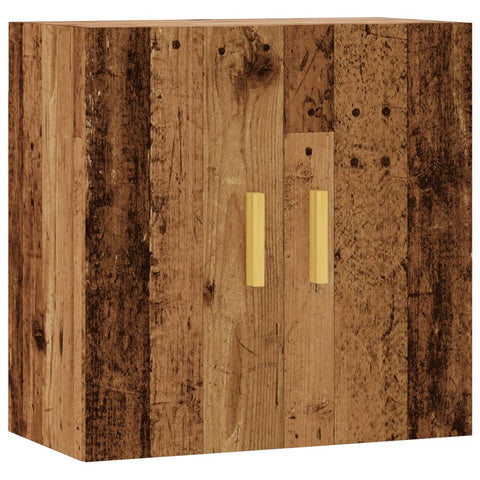 vidaXL Wandschrank Altholz-Optik 60x31x60 cm Holzwerkstoff