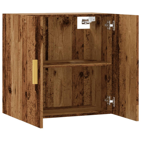 vidaXL Wandschrank Altholz-Optik 60x31x60 cm Holzwerkstoff