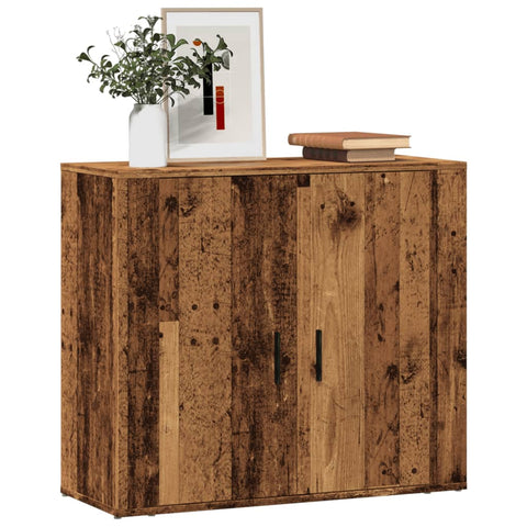 vidaXL Sideboard Altholz-Optik 80x33x70 cm Holzwerkstoff