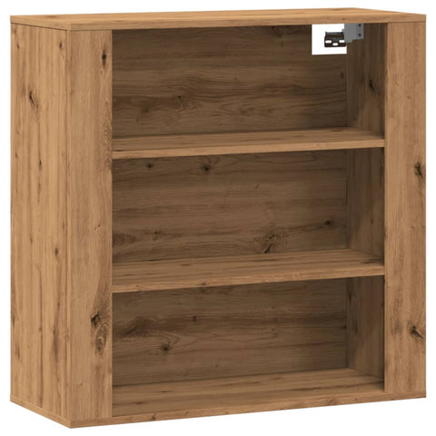 vidaXL Wandschrank Artisan-Eiche 80x33x80 cm Holzwerkstoff