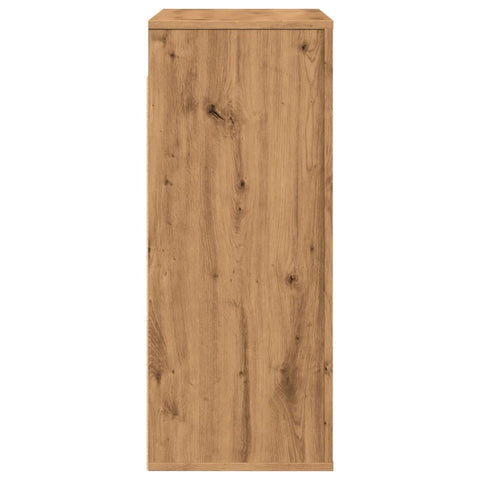 vidaXL Wandschrank Artisan-Eiche 80x33x80 cm Holzwerkstoff